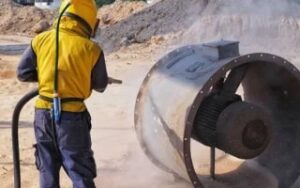 CE002-Abrasive Sand Blasting
